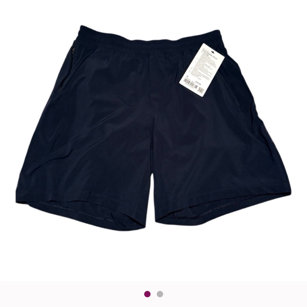 Lululemon Pace Breaker Short, 7” Lined, True Navy, size small